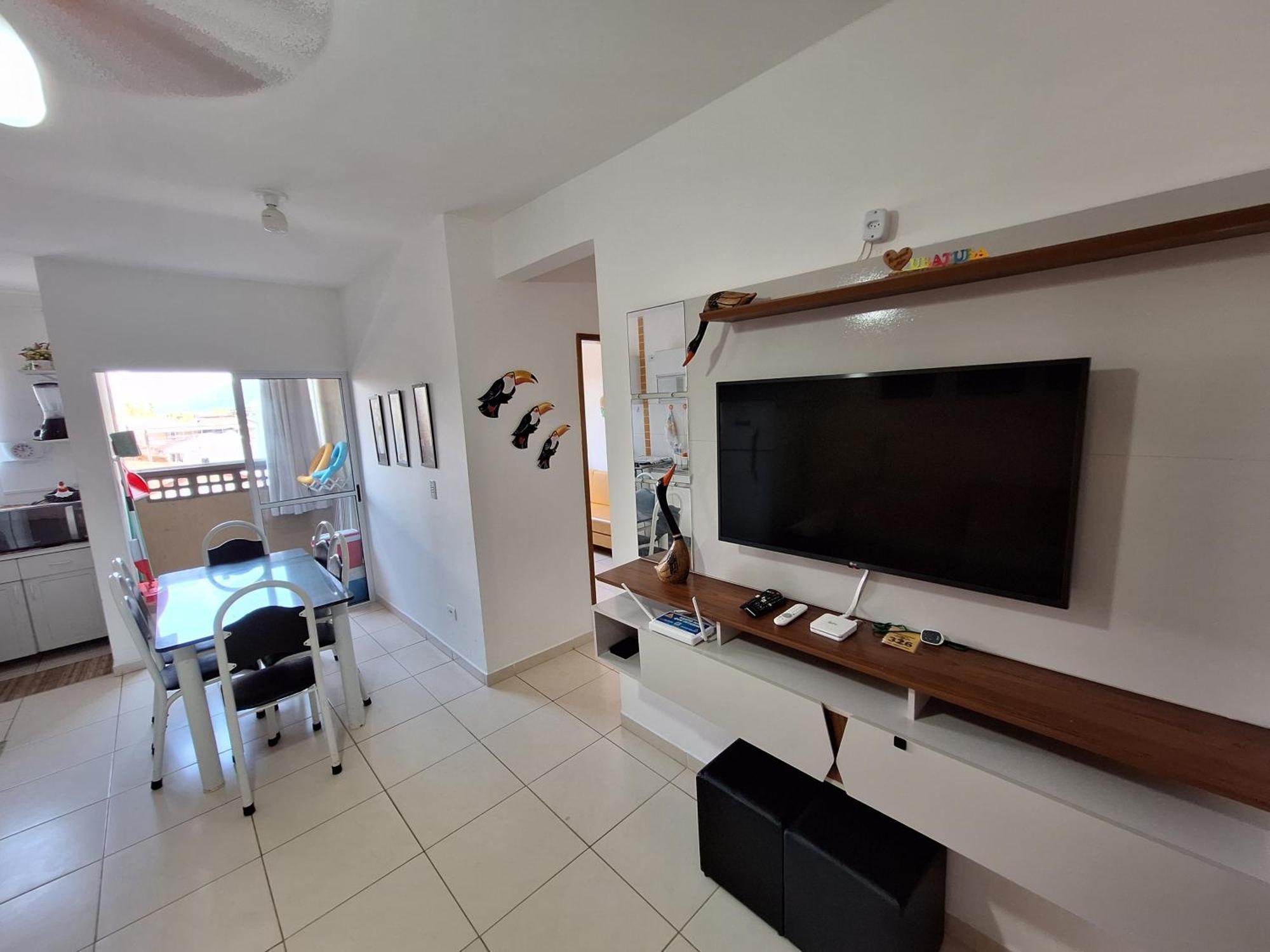 Apto Praia Ubatuba 2 Quartos 3 Tvs Internet 400Mb Completo Tv A Cabo ภายนอก รูปภาพ